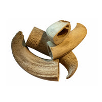 Water Buffalo Horn Core Dog Chews-2 Count-10 oz - Rozie's Pet Supply LLC