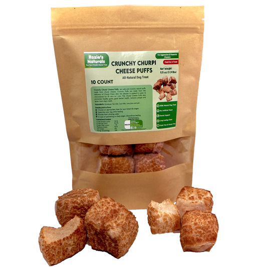 Yak Cheese Churpi Crunchy Puffs- 10 Count