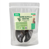 Water Buffalo Hooves Dog Chews-4 Count-10 oz (WSP) - Rozie's Pet Supply LLC