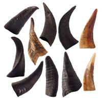 Mountain Goat Horn Dog Chews-10 Count-10 oz (WSP) - Rozie's Pet Supply LLC