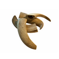 Water Buffalo Horn Core Dog Chews-2 Count-10 oz - Rozie's Pet Supply LLC