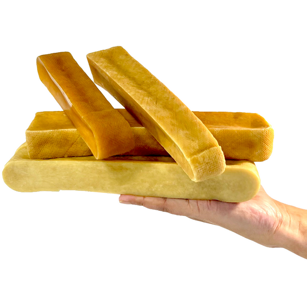 Yak Cheese Churpi Dog Chews-Jumbo Size-XL-2 Count - Rozie's Pet Supply LLC