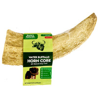 Water Buffalo Horn Core Dog Chews-2 Count-10 oz (WSP) - Rozie's Pet Supply LLC