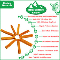 Yak Cheese Churpi Dog Chews-2 Count-5.5 oz - Rozie's Pet Supply LLC
